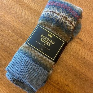 Indigo Reading Socks